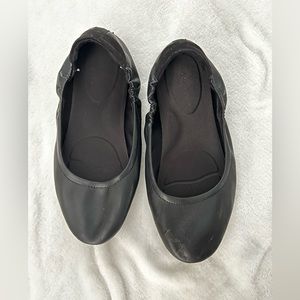 Black womens flats